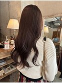 秋の深みのあるラベンダーカラー
