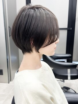ハルキミナト ジャパン トウキョウ(HARUKI MINATO japan TOKYO) 大人丸みショート/前髪長め/ゆったり/短すぎない