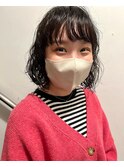 ボブとふわウェーブパーマ【ラクレ/西大分】