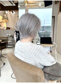 ショートのシルバーカラー