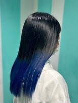 マティーナ ヘアー 池袋(Matina hair) 【グラデーションカラー×ブルー】20代30代40代50代