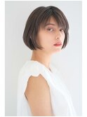 ☆ グレージュ ＆ 毛束感 ☆ひし形シルエット ミニマムボブ♪