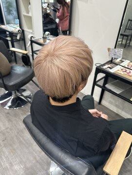 ココット 京橋店(cocotte) 艶髪ホワイトミルティーベージュ　上田紗也