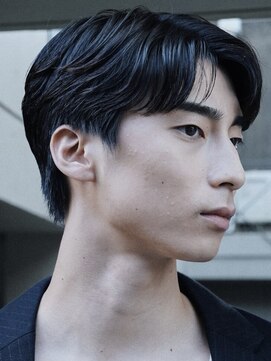 レタッチバイフィフス(RETOUCH by fifth) センターパートカルマヘアニュアンスパーマ韓国シャドウパーマ