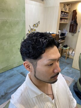 グレースマンカフェ(GRACE MAN CAFE) 【メンズパーマ】ダンディーパーマ！