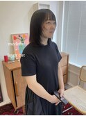 20代30代大人可愛い★小顔ボブウルフカット