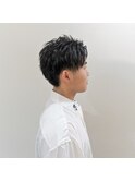 メンズヘアセット