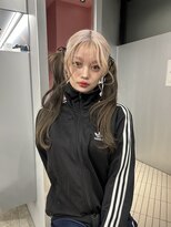 ペレ 梅田(PELE)&nbsp;前髪/アンブレラカラー/こなれミディ/イメチェン/ウェーブパーマ