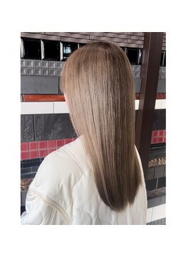 デザインサロンリア(design salon Lia) 前髪/アンブレラカラー/こなれミディ/イメチェン/ウェーブパーマ