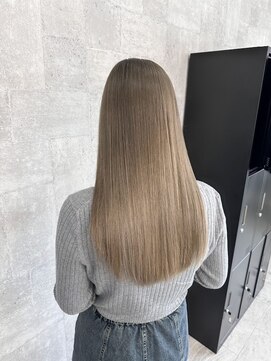 スキル 水戸(SKILL) ハイトーンカラー/ミルクティーアッシュ/ストレート