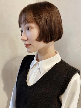 ボコカ(bococa) 【macana指名】ボブ ミニボブ ブラウン 向ヶ丘遊園