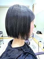 メタ(META) 【学割U24】カット+META式驚異的縮毛矯正ストレート・ミニボブ
