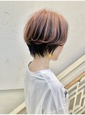 【morio成増 セリザワ】ショートボブ アンブレラカラー