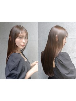 業界トップクラスの薬剤でナチュラルな縮毛矯正を実現しました☆