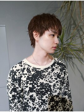 ユルクメゾンシティ 名古屋(JURK MAISON CITY) 《fuuki style》メンズ ショート オレンジ カラー