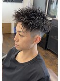 ツイスト/スパイキー/フェード/バーバー/シェービング/眉毛