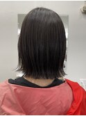 透明感◎ 切りっぱなしボブ