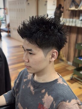 イエローコーン 金沢文庫店(YELLOW CORN) 20代スパイキーショート/アクティブショート/mensベリーショート