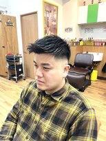 ヘアスタジオ ロメオ(hair studio Romeo)&nbsp;フェードアップバングジェットフェード