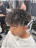 ニュアンスパーマ/波巻きツイストスパイラル[浅草/理容室]