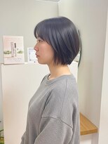 アビエクレール 河内花園(abije claire)&nbsp;前下がりショートボブ【河内花園駅】