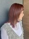 シュリープ 明成店(shleep)の写真/顔色をパッと明るく魅せる上品な発色で結んだ時の生え際まで丁寧にカバー◎髪悩みなんでもご相談ください☆