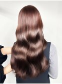 30代40代髪質改善カラー艶髪春レイヤーカット小顔ロング