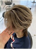 海外風コントラストバレイヤージュ