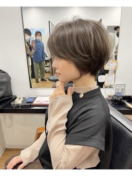 フィルム(FILM) 【FILM村田智寛】形が綺麗すぎる大人ショート×グレージュ天神