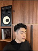 東京駅/八重洲/理容室/メンズサロン/パーマスタイル