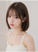 ミニボブフェイスレイヤーゆるめパーマレイヤーカット薄め前髪☆