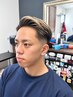 【平日限定】ご新規様カット+カットの前後にシャンプー+ブロー込み+眉カット