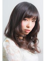 クラウンズヘア 暗髪ミディアム