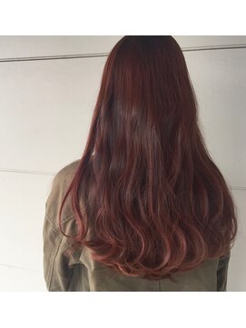 ラッソヘアー(Lasso hair) ピンクカラー
