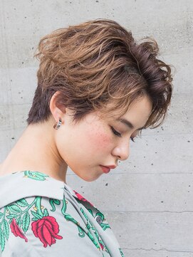 メイクス 表参道(MAKE'S omotesando) 【MAKE'S江畠】似合わせカット×ヴェールウェーブショート３