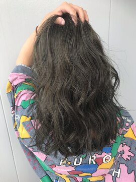 ヘアスタジオニコ(hair studio nico...) スモーキーアッシュ