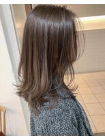 クラフト ヘア デザイン(CRAFT HAIR DESIGN)&nbsp;【 CRAFT渡邉】レイヤーミディアム / ハイライトグレージュ