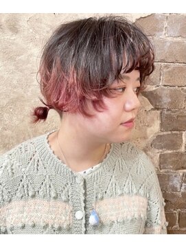 マギーヘア(magiy hair) グラデーションカシスピンク［magiyhair西部笑］