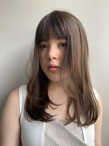 ブラウヘアアンドケア(care)&nbsp;こっくりマロンカラー＋ほんのりレイヤー