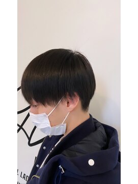 グロウム バイ アフェクト(glowm by AFFECT) ストレート刈り上げマッシュstyle