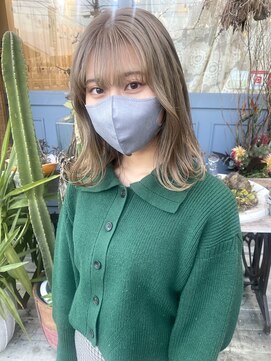 ユイマァル 倉敷店(YUIMARL) 透明感ミルクティーベージュ