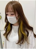 earring color_yellow