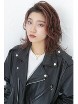 プライズ アイリス 池袋東口店(prize Iris) クールウェーブウルフレイヤー/池袋/池袋池袋東口/グレージュ