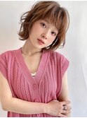tuuli藤崎☆大人可愛いボブルフ×ショコラベージュ20代30代40代