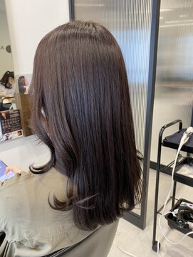 ルルディ バイ アフロディーテ銀座(luludi by APHRODITE) 暗めカラー/グランマッシュ/フェイスフレーミング/銀座