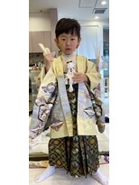 コアフール美感の季&nbsp;七五三／五歳袴着付け