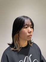 サラ ビューティー サイト 古賀店(SARA Beauty Sight)&nbsp;10代20代30代/インナーカラー/ミディアムヘア