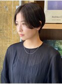 黒髪ナチュラルハンサムショート【liblo】