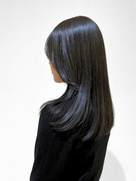アッシュ 町田駅前通り店(Ash) ダーグブルーロングヘア