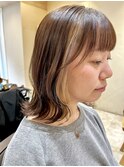 切りっぱなしボブ